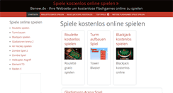 Desktop Screenshot of benew.de