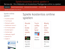 Tablet Screenshot of benew.de